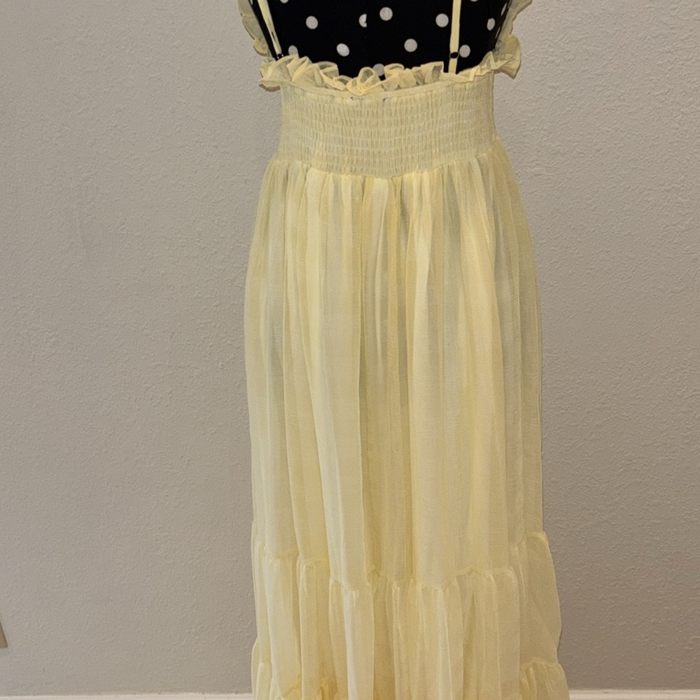 Vici  Yellow Summer Dress - Picture 6 of 12